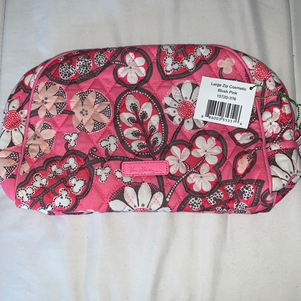 NWT Vera Bradley L Zip Cosmetic Bag